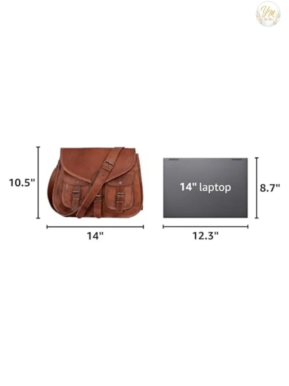 Genuine Leather Satchel Purse Women Crossbody Shoulder Bag Travel Tote